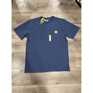 New Carhartt Men's T-Shirt Loose Fit Heavyweight Short Sleeve Pocket K87 T-Shirt